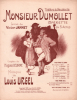 Partition de la chanson : Entr'acte (sur les couplets de Dumollet)     Piano seul Monsieur Dumollet  Théâtre du Vaudeville.  - Urgel Louis - 