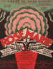 Partition de la chanson : Valse de Rose Marie  Mon esprit angoissé    Rose Marie  Théâtre Mogador. Vidiane Cloé,Massé Madeleine - Friml Rudolf - ...