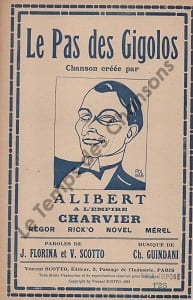 Partition de la chanson : Pas des gigolos (Le) Empire (L')