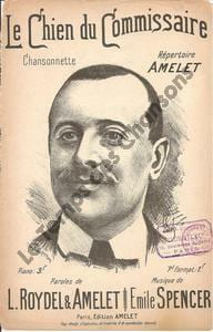Partition de la chanson : Chien du commissaire (Le)