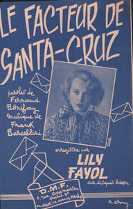 Partition de la chanson : Facteur de Santa-Cruz (Le)