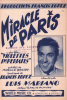 Partition de la chanson : Miracle de Paris      Violettes impériales  . Mariano Luis - Lopez Francis - Brocey Mireille