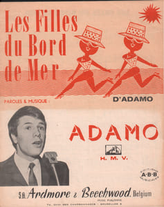 Partition de la chanson : Filles du bord de mer