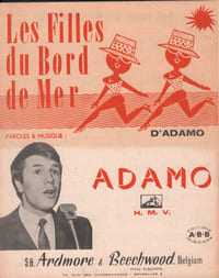Partition de la chanson : Filles du bord de mer
