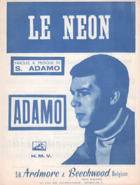Partition de la chanson : Néon (Le)