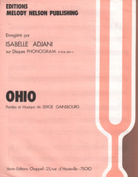 Partition de la chanson : Ohio