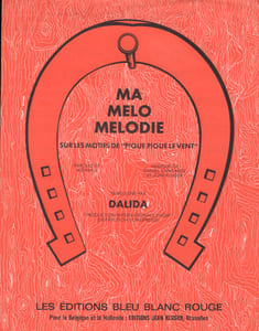 Partition de la chanson : Ma mélo mélodie Sur les motifs de "Pique pique le vent"