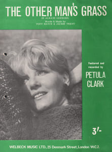 Partition de la chanson : Other man's grass (The) Is always greener Perforée sur la tranche