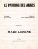 Partition de la chanson : Parking des anges (Le)        . Lavoine Marc - Aboulker Fabrice - Lavoine Marc
