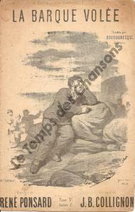 Partition de la chanson : Barque volée (La)