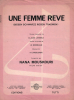Partition de la chanson : Femme de rêve (Une)        . Mouskouri Nana - Moslener H.G. - Lemesle Claude