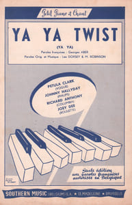 Partition de la chanson : Ya ya twist