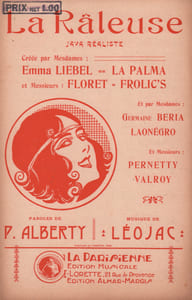 Partition de la chanson : Râleuse (La) Java réaliste       