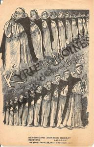 Partition de la chanson : Kyrie des moines       Vieille chanson de France . Bruant Aristide - Bruant Aristide - 