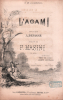 Partition de la chanson : Agami (L') A M. Lourdel, accompagnement de guitare par C. de Charlemagne       .  - Masini F. - Depasse A.