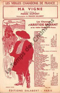 Partition de la chanson : Ma vigne       Vieille chanson Française 