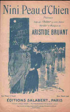 Partition de la chanson : Nini peau d'chien        Little Palace. Bruant Aristide - Bruant Aristide - Bruant Aristide