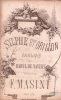 Partition de la chanson : Sylphe et grillon Fabliau, accompagnement de guitare par C. de Charlemagne       .  - Masini F. - de Navery Raoul