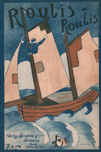 Partition de la chanson : Roulis - Roulis Aventures de matelots en 3 tableaux, le prélude est chanté par trois personnages