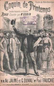 Partition de la chanson : Coquin de Printemps Coquin de Printemps Théâtre des Folies dramatiques. Gobin Mr. - Fauchey Paul - Jaime Adolphe