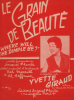 Partition de la chanson : Grain de beauté (Le)  Where will the dimple be ?      . Giraud Yvette - Hoffman Al,Merrill Bob - Plante Jacques