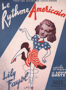 Partition de la chanson : Rythme Américain (Le) . Fayol Lily - Gasté Louis - Gasté Louis