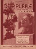 Partition de la chanson : Soir indigo  Deep purple      . Marjane Léo - de Rose Peter - Misraki Paul,Parish Mitchell