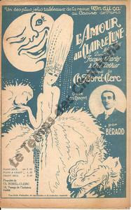 Partition de la chanson : Amour au clair de lune (L') On dit ça Casino de Paris