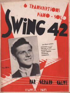 Partition de la chanson : Album de Swing 42 Cet album contient : - Invitation (Says my heart) Soir sur la forêt - Souvenirs (Thanks for the Memory) Jeepers creepers - Promenade - Swingstück