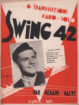 Partition de la chanson : Album de Swing 42 Cet album contient : - Invitation (Says my heart) Soir sur la forêt - Souvenirs (Thanks for the Memory) ...
