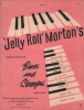 Partition de la chanson : Album Jelly Roll' Morton's Wild man blues - Dead man blues - Mr. Jelly-Lord - Cannon Ball Blues - Sidewalk blues - Milenberg ...