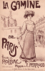 Partition de la chanson : Gamine de Paris (La)        .  - Perroud E. - Rolbac
