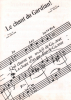 Partition de la chanson : Chant du gardian (Le)        .  - Gasté Louis - Féline Jean