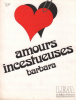 Partition de la chanson : Amours incestueuses        . Barbara - Barbara - Barbara