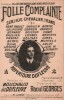 Partition de la chanson : Folle complainte        . Tramel,Dullac,Bérardy,Gimel,Serjius,Chevalier,Dufleuve,Boissier,Darius M.,Raoult ...