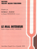 Partition de la chanson : Mal intérieur (Le)        . Adjani Isabelle - Gainsbourg Serge - Gainsbourg Serge