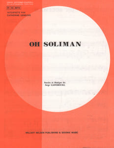Partition de la chanson : Oh soliman