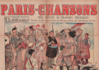 Partition de la chanson : Paris-Chansons recueil Titre de l'illustration : Le couronnement de la Rosière    Placard de chansons recto-verso contenant ...