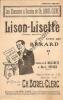 Partition de la chanson : Lison-Lisette        . Bérard - Borel-Clerc Ch. - Pothier Charles L.,Willemetz Albert