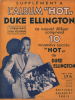 Partition de la chanson : Duke Ellington Supplément à l'album "Hot" Ce nouvel album comprend 10 nouveaux succès : - Sophisticated Lady - Rub A Tub ...
