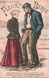 Partition de la chanson : Fleur de Berge