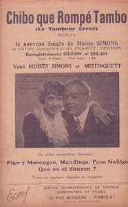 Partition de la chanson : Chibo que rompé tambo Le tambour crevé
