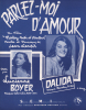 Partition de la chanson : Parlez-moi d'amour        . Boyer Lucienne,Dalida - Lenoir Jean - Lenoir J.