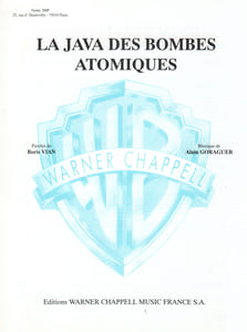 Partition de la chanson : Java des bombes atomiques (La) Edition de 1988