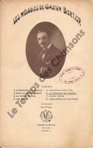Partition de la chanson : Chanson du baiser (La) . Bertier Gaston - Bertier Gaston - Bertier Gaston