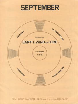 Partition de la chanson : September        . Earth,Wind and Fire - White Maurice,Mc Kay AL. - White Maurice,Mc Kay AL.,Willis Allee