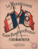Partition de la chanson : Marseillaise (La) La Marseillaise arrangée pour piano seul par Ferdinand Beyer      Chant patriotique,Hymne .  - Beyer ...