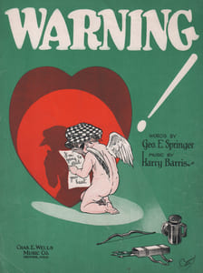 Partition de la chanson : Warning !
