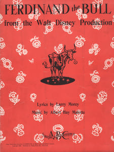 Partition de la chanson : Fernand the bull Ferdinand the Bull