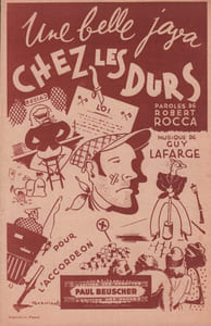 Partition de la chanson : Chez les durs